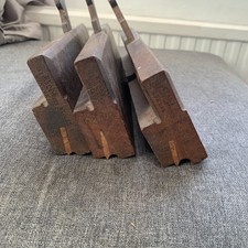 Antique Original carpentry moulding planes / Evan’s London make part set 