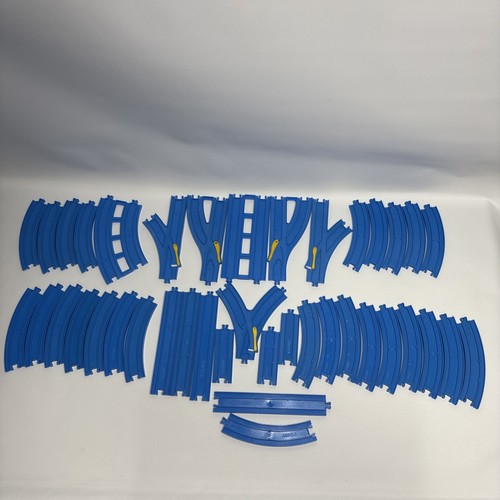 Tomy blue trackmaster - tomy, track
