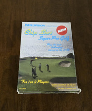 Chip Shot Super Pro Golf Intellivision CIB Complete in Box w/Manual - Tested!