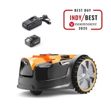 LawnMaster OcuMow16 Robotic Mower - Drop & Mow, 1x MX 24V Battery, up to 150m²