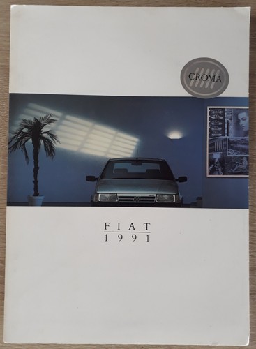 Fiat croma brochure pack - fiat, 1991