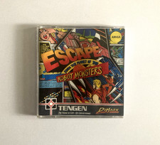 Amiga Escape Planet Robot Monsters Tengen 1990 Case & Manual No Game Commodore