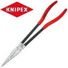 Knipex Long Reach Needle Nose Pliers 280mm With Transverse Profile Jaw 2871280  