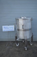 Stainless Steel Dip tank Mixing tank 400 litre, 2 inlets/1 outlet FREE P+P