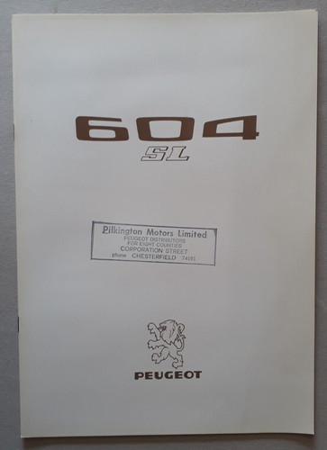 Peugeot 604 saloon - peugeot,