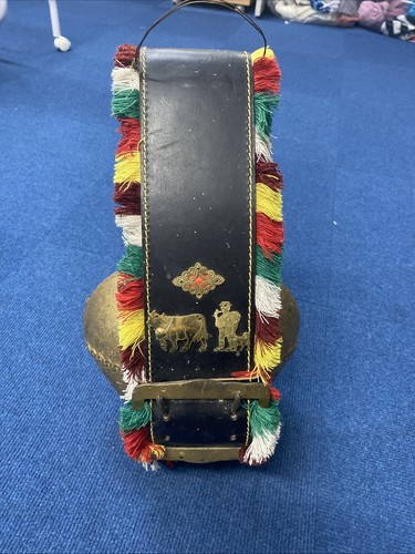 Vintage swiss cow bell - swiss,
