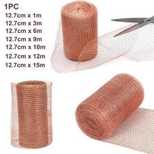 1-15M Pure Copper Mesh Knitted