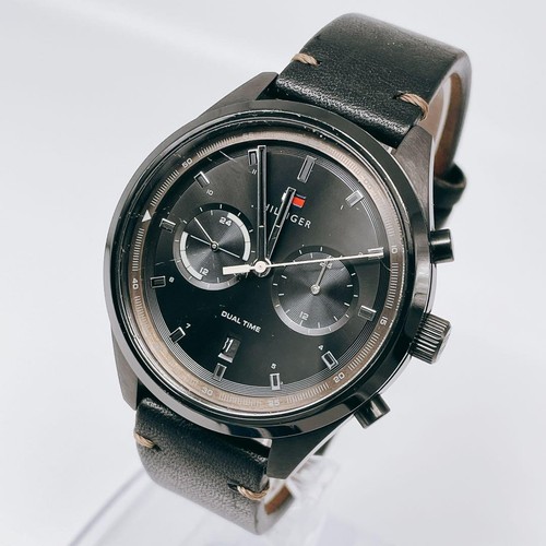 Tommy hilfiger dual time black - dual,
