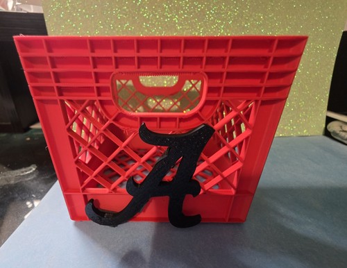 Alabama milk crate - crate, desk