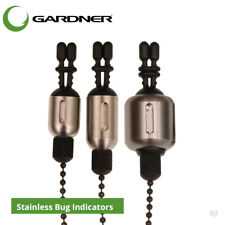 Gardner Tackle Stainless Bug Bite Indicator Bobbins - Carp Pike Coarse Fishing