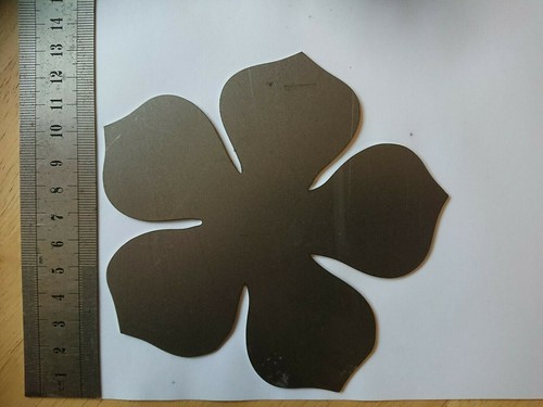 Blacksmith flower profile