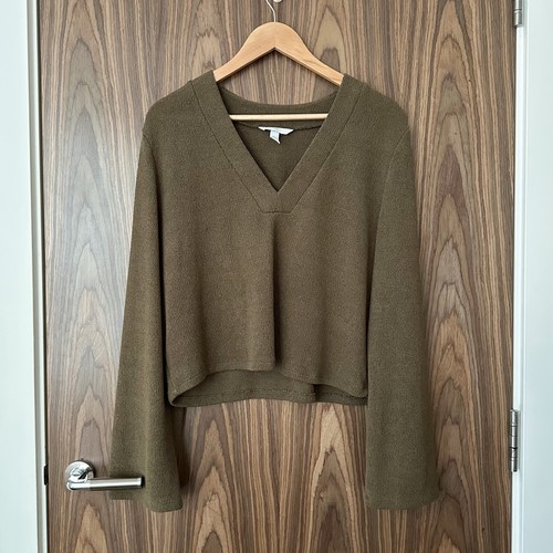 Khaki brown neck - h&m,
