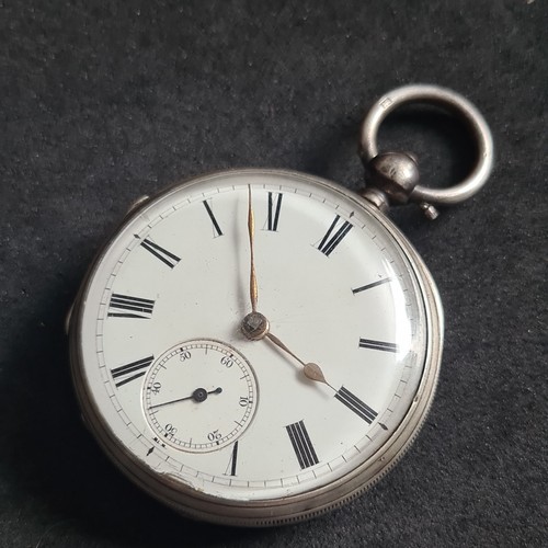 Antique solid silver gents - silver,