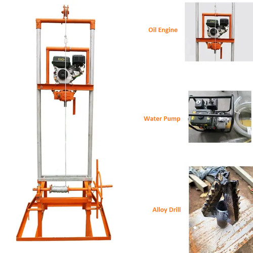 Water well drilling rig - water,
