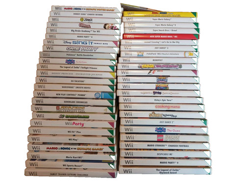 Nintendo wii games selection - wii,