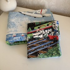 Thomas The Tank Engine Train Vintage Single Duvet Cover 1989 Pillowcase Repaired