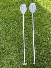 Rowing Oars 2 Pack Kayak Paddles Canoe Paddle Inflatable Boat Foldable