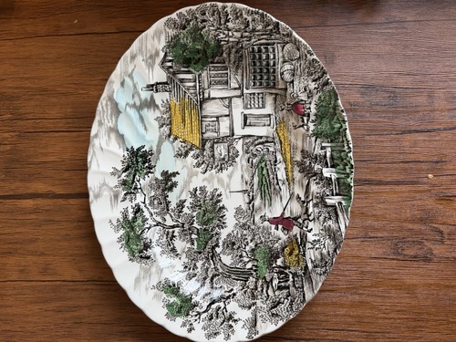 Vintage the hunter - hunter", oval