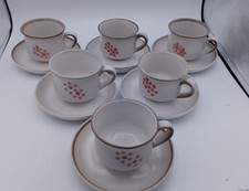 6 x Denby Gypsy Tea Cups and