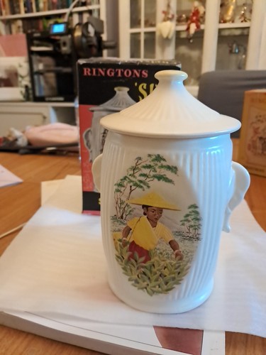 Rare vintage sylvac ringtons - vintage,