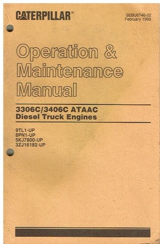 Caterpillar 3306c 3406c ataac - caterpillar,