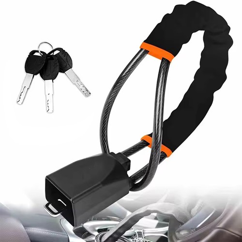 Seat belt lock steering wheel - belt,