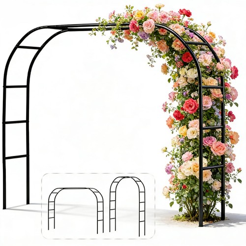 Metal pergola arbor w x - metal,
