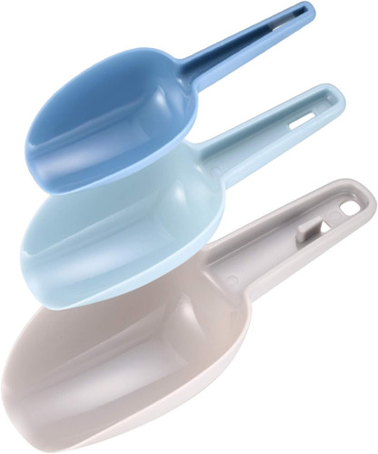 Plastic ice scoop - plastic,