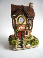 1990s Memory Lane Cottages Clock Tavern Ornament Tomlin Model Building Ornament
