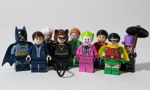 Lego 76052 minifigures - dc,