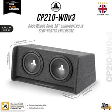 JL Audio CP210-W0v3 Dual 10"