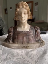 Alabaster Bust of Laura with