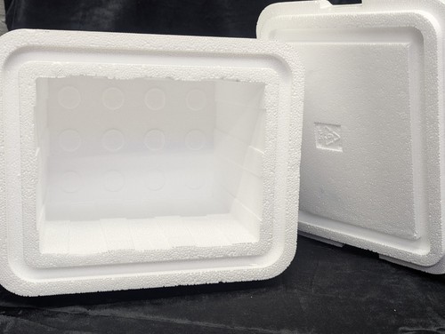 Insulated styrofoam cooler - styrofoam,
