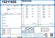 Full Engine Gasket Set MERCEDES VITO 110 CDI 16V 2.1 95 OM651.940 (9/10-1/12)