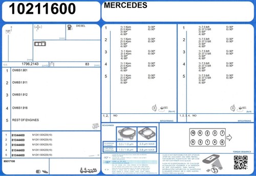 Full engine gasket - engine,