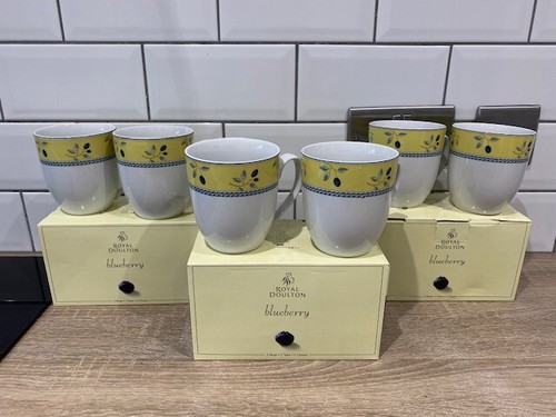 Royal doulton blueberry mugs - mugs,