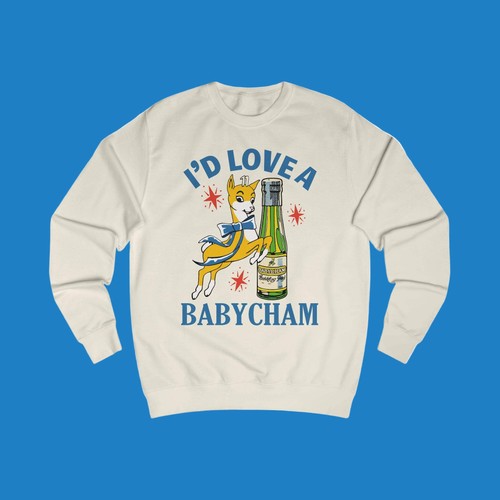 Retro babycham unisex - babycham,
