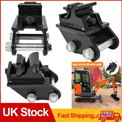 Mini digger quick hitch - digger, manual
