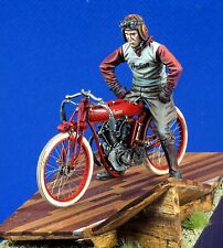 CIXMODELS CixM021INDIAN BOARD TRACK RACER MOTORCYCLE  WITH PILOT 1:35 sped.10/08