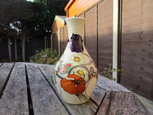 Moorcroft sandringham bouquet - moorcroft,