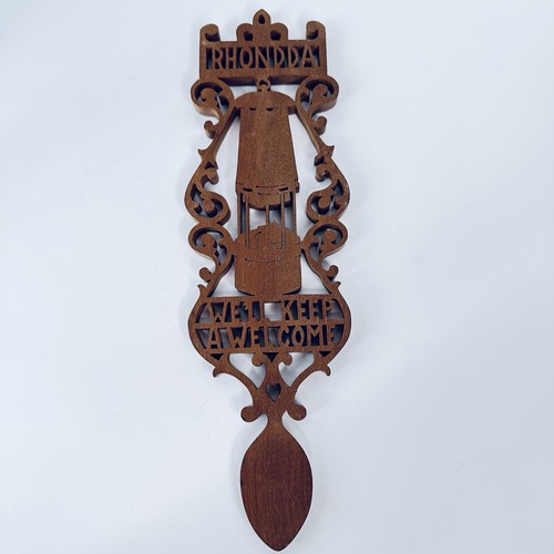 Vintage welsh lovespoon - welsh,