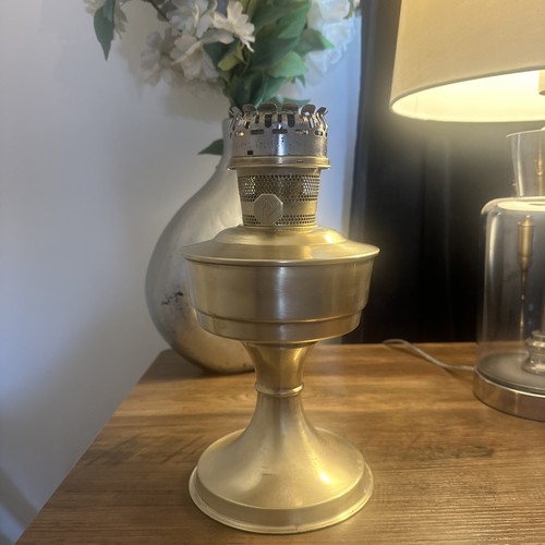 Vintage aladdin brass oil - brass,