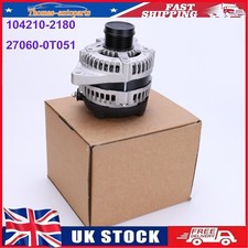 Fits TOYOTA AVENSIS T27 1.6 1.8 2.0 PETROL 2008-2018 BRAND 12V 100A ALTERNATOR