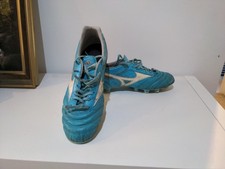 Mizuno Morelia Pro Professional Model Football Boots Blue UK Size 7