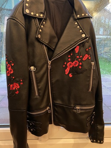 Zara man faux leather but - man,