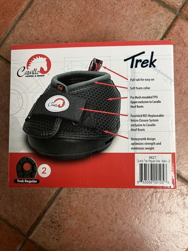Cavallo trek hoof boots size - size, 2