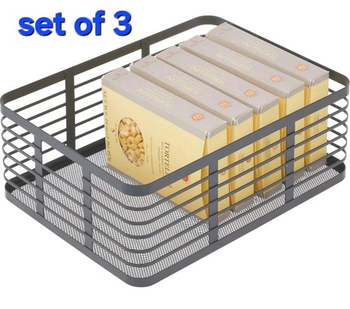 Mdesign grey storage wire - grey,