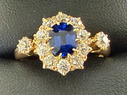Old vintage 18ct - 18ct, gold