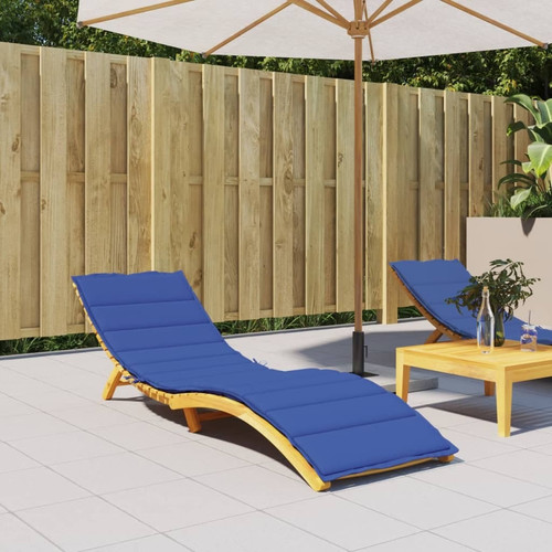 Sun lounger cushion royal - sun, blue
