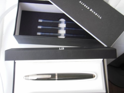 Dunhill ad2000 carbon fibre - carbon,